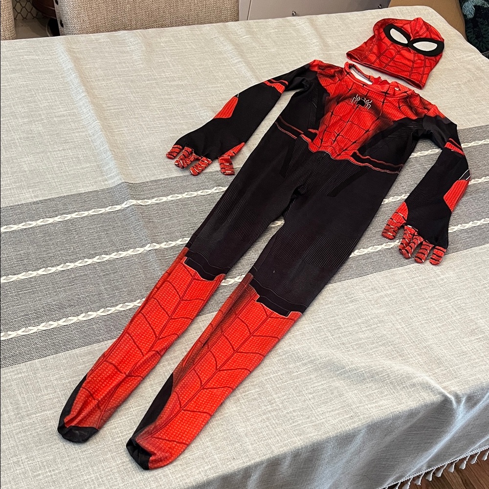 Kids Red and Black Spider Costume